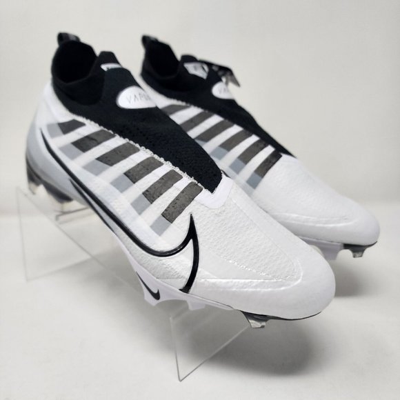 Nike Vapor Edge Elite 360 Flyknit Football Cleats Mens White